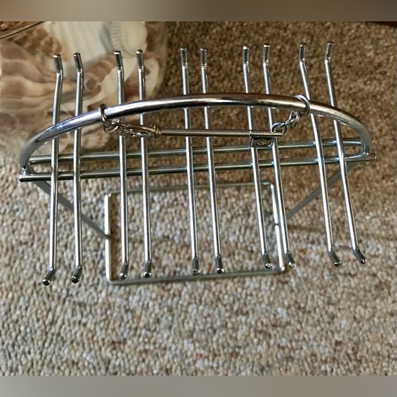 Small Silver Multi Hook Retail Countertop Craft Show Table Display Tableletop - Picture 3 of 8